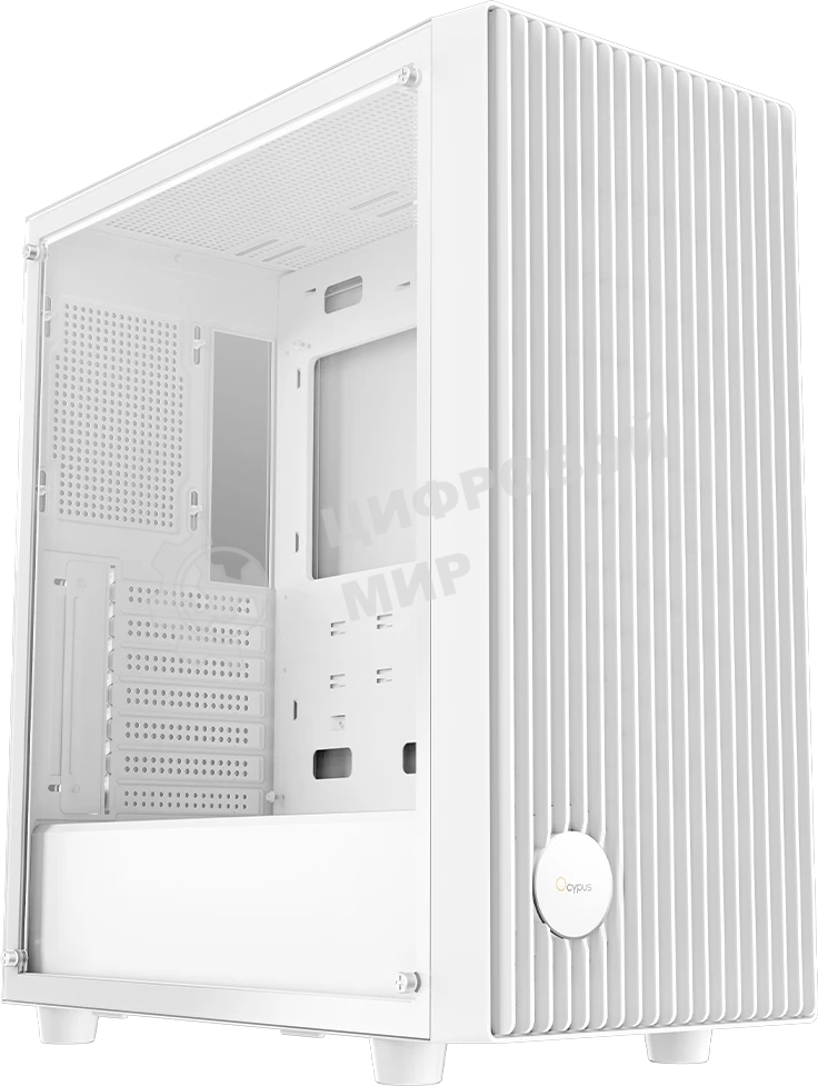 Корпус Ocypus Gamma C70 WH, Midi-Tower, белый