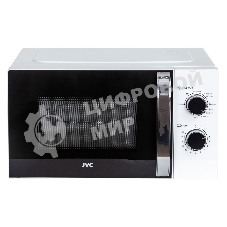 Микроволновая печь JVC JK-MW210MG белый, 20 л, 700 Вт, переключатели - поворотный механизм