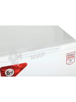 Стиральная машина Kraft KF-UME6201W белый, загрузка вертикальная 6 кг, 1000 об/мин., класс: А+++