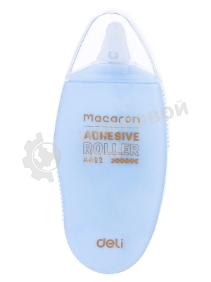 Клеющий роллер Deli EA49201 прозрачный блистер 6мм x 8м Macaron