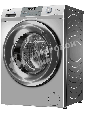 Стиральная машина Haier HW70-BP12959BSE серебристая, загрузка фронтальная 7кг, 1200 об/мин., класс: A+++