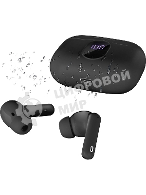 Наушники TWS SVEN E-315B черный, внутриканальные, Bluetooth, сенсорное управление, до 5 ч