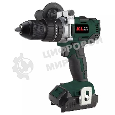 Дрель-шуруповерт Klpro KLDM18B-20, 18 В, 2 Ач, 40 Нм, щеточный, ударный