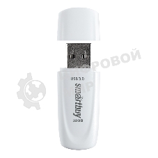 Флешка USB Smartbuy Scout white (SB032Gb3SCW), 32Gb, USB 3.0/3.1, R/W 110/40, белый
