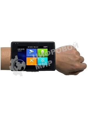 Универсальный наручный монитор-тестер Tezter TIP-H-4(Hand) AHD/CVI/TVI/CVBS и IP-видеосистем