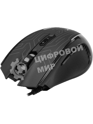 Мышь проводная A4Tech X87 черный, 2400 dpi, USB, кнопки - 8