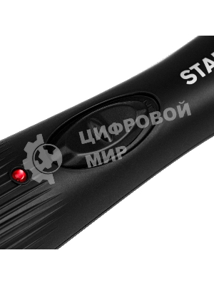 Щипцы для завивки волос Starwind SHS 7035 черный/фиолетовый, 13-19 мм, 200 °C, 1 режим