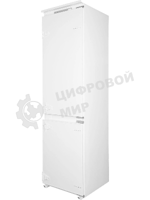 Встраиваемый холодильник Hyundai HBR 1946 2-хкамерн. белый