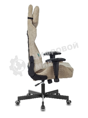 Кресло Бюрократ VIKING KNIGHT LT21 FABRIC песочный, ткань, 120 кг, механизм качания