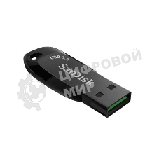 Флешка USB SanDisk CZ410 Ultra Shift (SDCZ410A-128G-F46), 128Gb, USB 3.0, R/W 100/45, черный