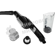 Пылесос вертикальный Tefal TY6545RH черный, питание от аккумулятора, уборка сухая, пылесборник 0.65 л