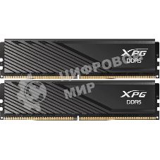 Оперативная память ADATA Lancer Blade, DDR5, 64GB (2x32GB), 5600 MHz, CL46, с радиатором, черный