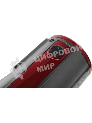 Пылесос вертикальный Centek CT-2561 красный/черный, питание от сети, 150 Вт, уборка сухая, пылесборник 0.5 л