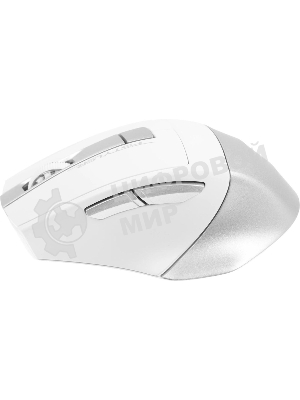 Мышь беспроводная A4Tech Fstyler FB35 белый/серый, 2000 dpi, радиоканал, Bluetooth, USB, кнопки - 6