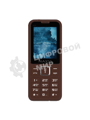 Мобильный телефон Maxvi K21 шоколадный