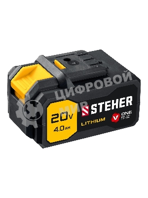 Гайковерт STEHER 20В бесщеточный, 1 АКБ (4А·ч), в кейсе. CWB-300-1