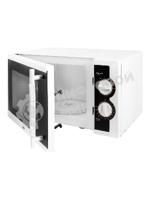 Микроволновая печь BBK 23MWS-928M/W/RU белый, 23 л, 900 Вт, переключатели - поворотный механизм