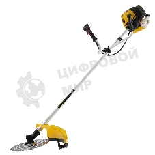 Триммер бензиновый Denzel DTL-43, 43 см3, неразъемная штанга, состоит из 2 частей