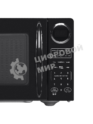 Микроволновая печь BBK 23MWS-907S/B черный, 23 л, 900 Вт, переключатели - сенсор