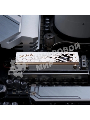 Накопитель SSD ADATA XPG MARS 980 PRO, 2Tb, PCIe 5.0 x4, M.2 2280, NVMe, R/W 14000/13000, с радиатором