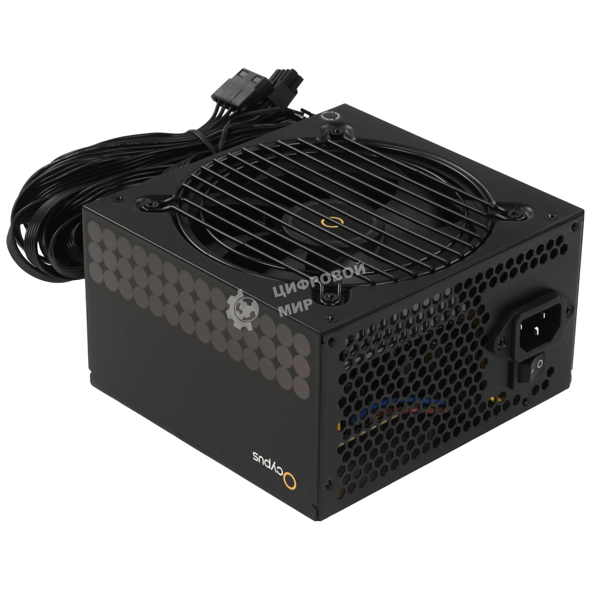 Блок питания 400W Ocypus Beta P400 BK (ATX, APFC, 20+4 pin, 120мм fan, PCI-E 6+2Px2, 3xSATA) (Beta-P400-N1HDBK024X-EU)