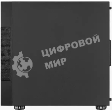 Компьютерный корпус Aerocool/Formula Atomic V1 без БП, mATX, боковое окно (закаленное стекло), черный
