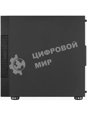 Компьютерный корпус Aerocool/Formula Atomic V1 без БП, mATX, боковое окно (закаленное стекло), черный