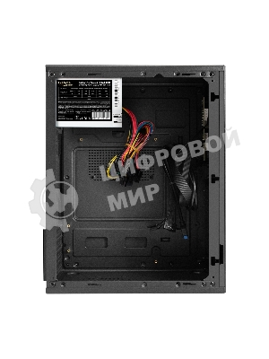 Компьютерный корпус Minitower ExeGate BAA-308MU2-AA500 (mATX, БП AA500 с вент. 8см, 1хUSB+2хUSB 3.0, HD Audio, черный)