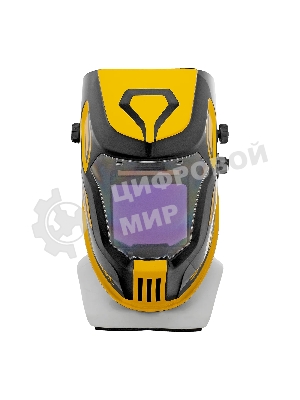 Щиток защитный лицевой (маска сварщика) Denzel F10, см. окно 100х96, Real Color, DIN 4-8/9-13