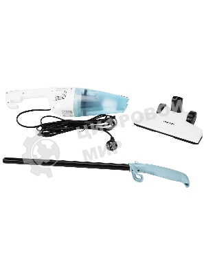 Пылесос ручной Starwind SCH1650 белый, питание от сети, 120 Вт, уборка сухая, пылесборник 1 л