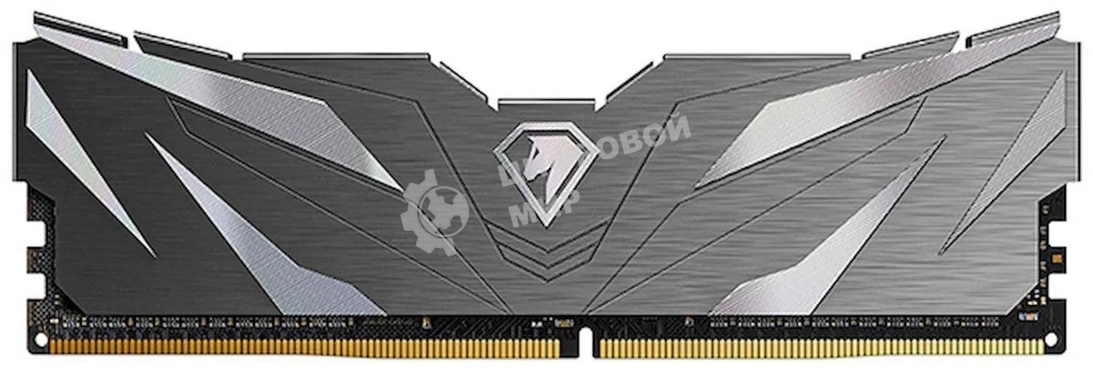 Оперативная память NETAC, DDR4, 32GB (2x16GB), 3200MHz, CL16, DIMM, с радиаторами, черный