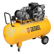 Компрессор воздушный Denzel BCI3000-T/200 рем. привод, 3,0 кВт, 200 л, 530 л/мин