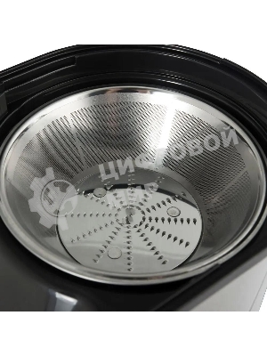 Соковыжималка Maunfeld MJE.850S нержавеющая сталь, центробежная, 850 Вт, 350 мл, механическое