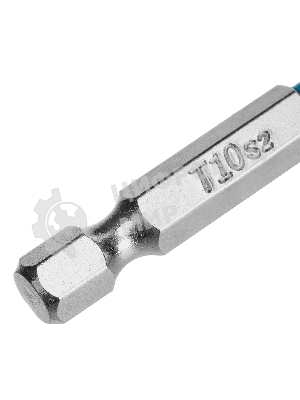 Бита Gross Torx 10х50 мм, сталь S2, шестигр., 10 шт.