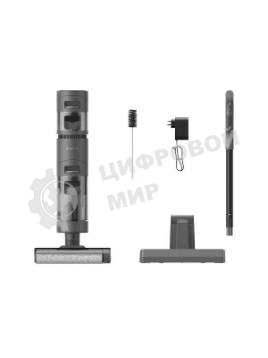 Пылесос вертикальный Dreame Wet and Dry Vacuum H11 Core черный, питание от аккумулятора, 170 Вт, уборка сухая/влажная, пылесборник 0.9/0,5