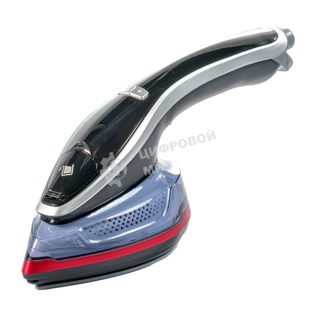 Отпариватель Bort Steam PowerPlus черный/голубой, 1300 Вт, 25 г/мин, 140 мл