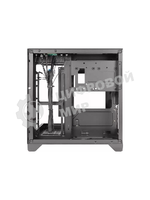 Компьютерный корпус 1STPLAYER MEGAVIEW MV5-T Black/mATX/MV5-TP-BK