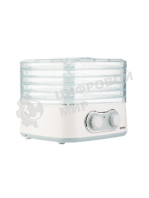 Сушилка для овощей Centek CT-1659 (белый), ОБЪЕМ 5 л, 270 Вт, 5 поддонов, механическое управление