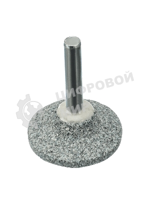 Шарошка абразивная Denzel диск 32 x 12 мм, для дрели, хвостовик d6 мм, 63С