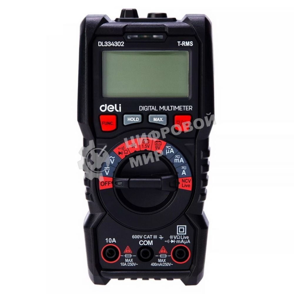 Цифровой мультиметр Deli DL334302