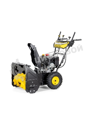 Снегоуборщик Champion ST763E (7лс, 62см, 6F/2R, колеса, 3л, 81кг, эл. стартер, фары, обогрев рук, зимн. двиг.)