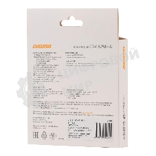 Кард-ридер Digma CR-СA2512-G/темно-серый/SD/TF/micro-SD/USB Type-C/алюминий