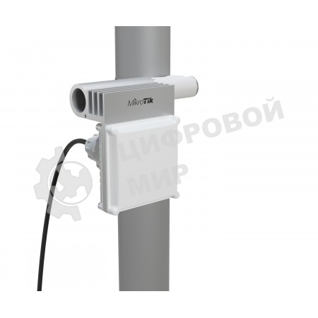 Точка доступа MikroTik CubeSA 60Pro ac (60Ghz antenna, 802.11ay wireless and 5GHz 802.11ac backup, 4 core x 716MHz CPU, 256MB RAM, 1 x Gigabit LAN port, RouterOS L4, POE, PSU) for use as an AP in Point-to-Multipoin
