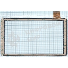 Сенсорное стекло (тачскрин) RP-449A-10.1-FPC-M1091-A1, черное