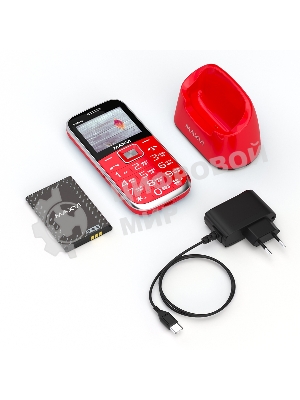 Мобильный телефон Maxvi B6ds up красный