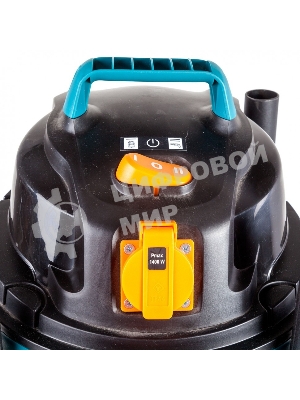 Строительный пылесос Bort BSS-1220-Pro синий, 250/1250 Вт, уборка сухая/влажная, пылесборник контейнер, 20 л