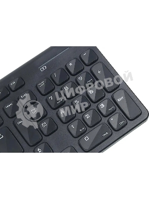Комплект клавиатура+мышь Logitech MK220 беспроводной, USB, 1000 DPI, чёрный