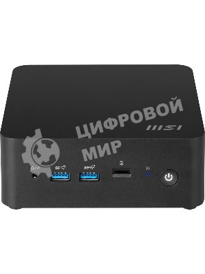 Компьютер MSI Cubi NUC 1M-098RU, черный, Intel Core 5 120U/16Gb/512Gb/IrisXE/WF6E/BT5.3/120W/AirCooling/W11P (9S6-B0B111-218)