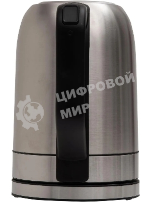 Чайник электрический Oasis K-5SWS стальной+черный 1,7л 2200Вт