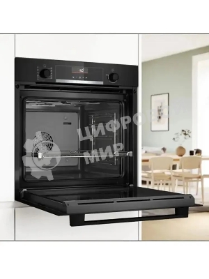 Духовой шкаф электрический Bosch HBG536EB4 черный